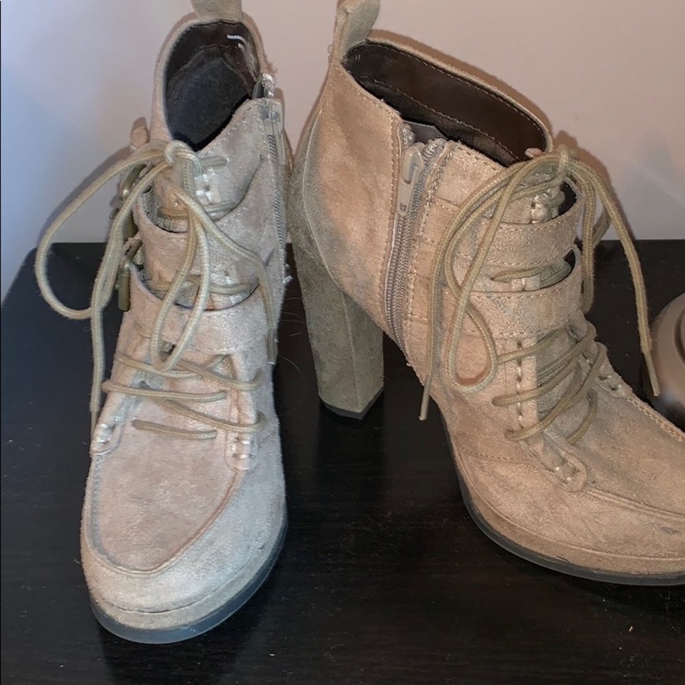 Heeled ankle boots